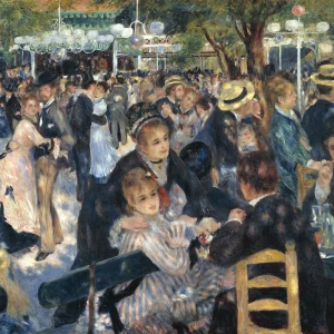 LE BAL DU MOULIN DE LA GALETTE, Pierre-Auguste Renoir