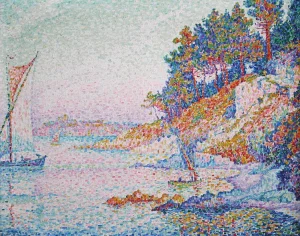 LA CALANQUE, Paul Signac