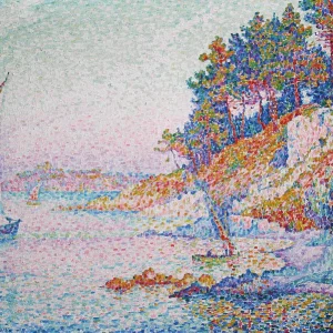 LA CALANQUE, Paul Signac